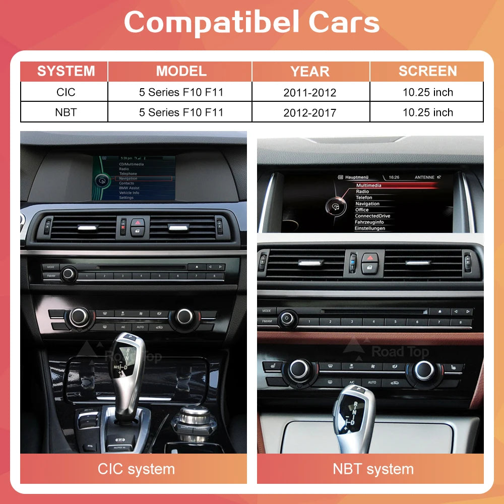 Multimedia Speler – Auto Radio – Navigatiesysteem – Touchscreen Display – Draadloze CarPlay – Android Auto – 12,3 Inch Scherm – Linux Besturingssysteem
