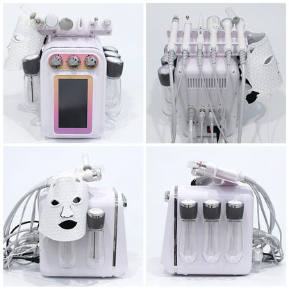 7-in-1 Hydro Dermabrasie Gezichtsbehandelingsmachine – Huidverzorgingsapparaat – Gezichtsreiniging – Poriënverfijner – Anti-Aging – Touchscreen Bedienig – Universeel 110-220V