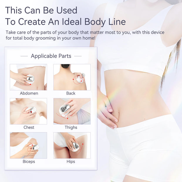 Anlan - 5 in 1 -  Ultrasone Slimming Machine - Anti Cellulitis Apparaat - Vetverbrander afvallen - Cellulite Massage Apparaat - Huidverjongingsapparaat - EMS Cavitatie behandeling - Wit