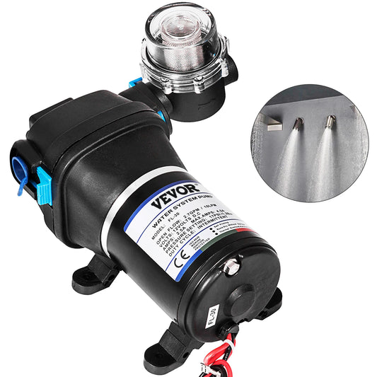 Waterpomp - Membraanwaterpomp - Waterpompen - 17L/Min 40PSI - Drukwaterpomp - Hogedrukpomp
