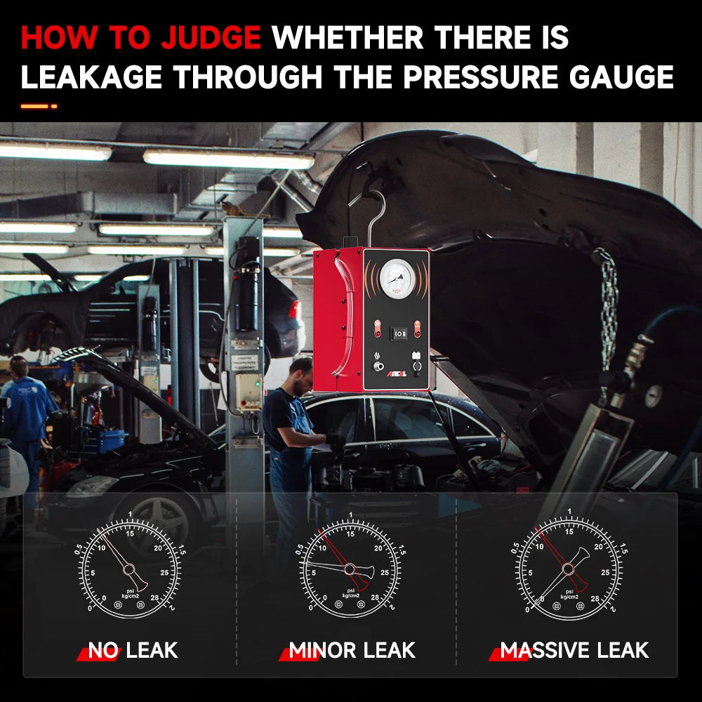 Rooklekkage Detector – Rooklek Detector – Lekscanner Auto – Lekdetector Motor – Automatische Luchtaanvoer – Veilige Rooktest