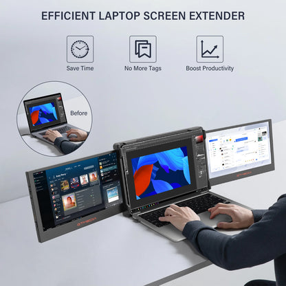 Draagbare Monitor – Tweede Scherm – Extra Beeldscherm – Compact Scherm – Full HD Display – 11,6 Inch IPS Scherm – HDR10 Ondersteuning