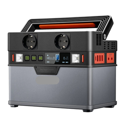 Draagbare Powerstation - Powerbank - Stroomgenerator - Generator - 300W Vermogen – 110 / 230V - Generatoren -  Zonne-energie Compatibel – Meerdere Uitgangen – Geschikt voor Kamperen & Noodstroomvoorziening