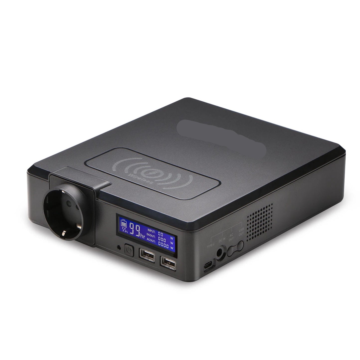 Draagbare Powerstation - Powerbank - Stroomgenerator - Generator - 200W Vermogen – 110 / 230V - Generatoren - Zonne-energie Compatibel – Meerdere Uitgangen – Geschikt voor Kamperen & Noodstroomvoorziening