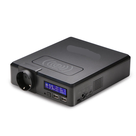 Draagbare Powerstation - Powerbank - Stroomgenerator - Generator - 200W Vermogen – 110 / 230V - Generatoren - Zonne-energie Compatibel – Meerdere Uitgangen – Geschikt voor Kamperen & Noodstroomvoorziening