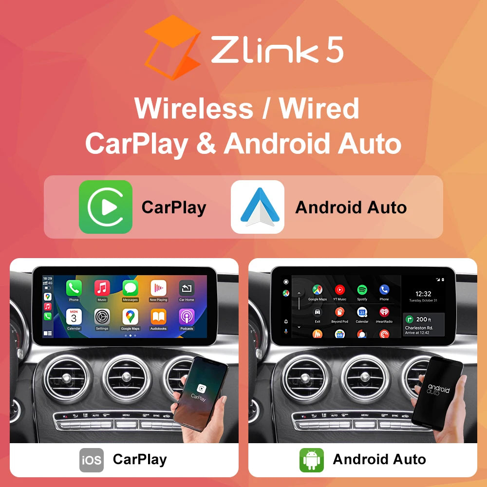Android Autoradio – Multimedia Speler – Inbouwradio – Touchscreen Navigatie – GPS Systeem – 12,3 Inch HD Scherm – Android 13 Besturingssysteem – Bluetooth & Wifi Connectivity