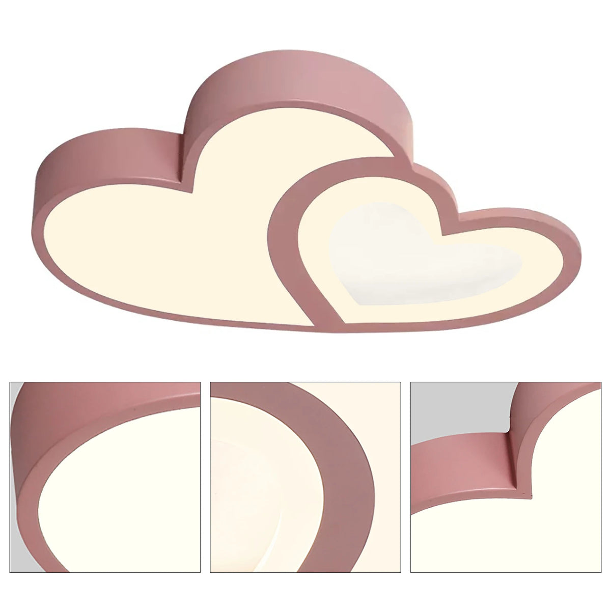 Ceiling lamp - Ceiling lamps - Ceiling light - Lamps - Children's room lamp - Dimmable - Baby lamp Light Cartoon - Pink Specifications