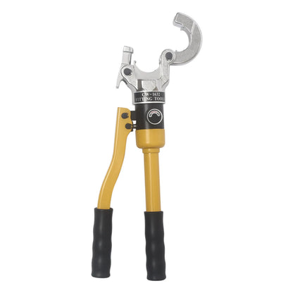Perstang - Hydraulische Perstang - Krimptang - Persklem - 12 Ton - 360° Draaiend, Voor 16-32mm Leidingen - QUORE