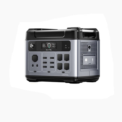 Powerstation – Draagbare Accu – Mobiele Generator – Noodstroomvoorziening – Camping Accu – 2048Wh Capaciteit – 2400W Continu Vermogen