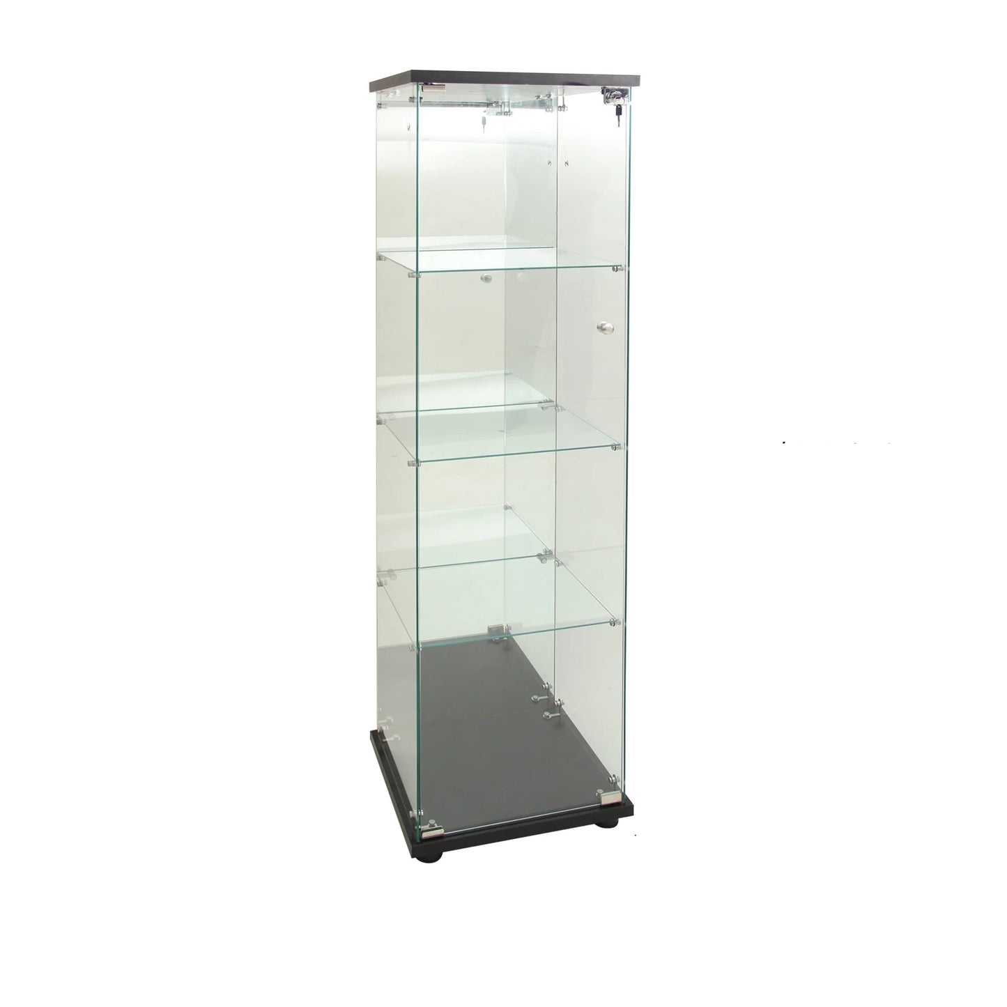 Glazen Vitrinekast – Vitrinekast – Displaykast – Opbergkast – Showkast – Gehard Glas – Ingebouwde LED-verlichting
