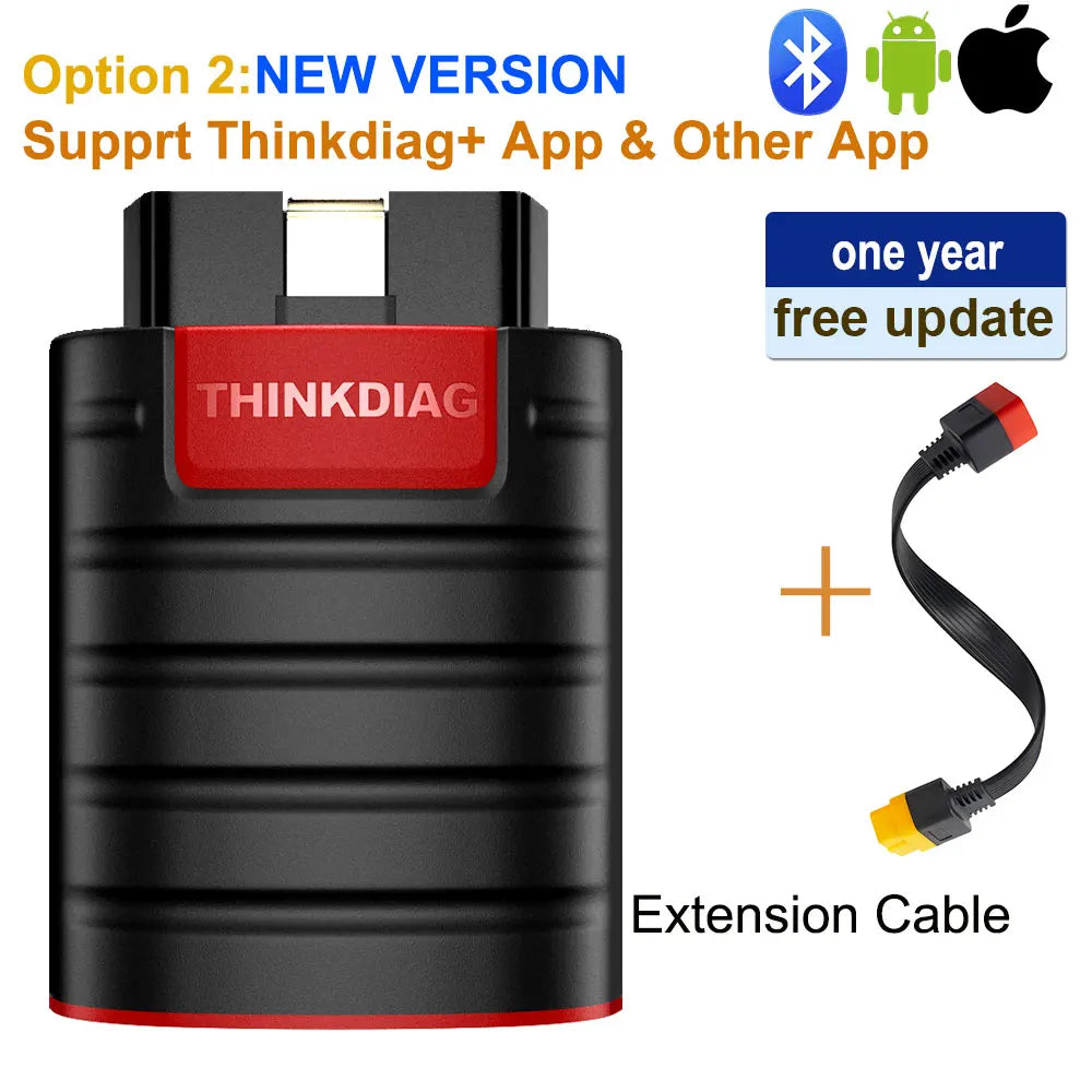 OBD Scanner - OBD2 - Auto Scanner - Auto uitlezen - Diagnose Apparatuur voor Auto's - All System Diagnostic Tool - ECU Coding -  16 Resets - Actieve Test - Draadloos via Smartphone - Voor 115 Automerken - Nieuwe Versie - met Kable - QUORE