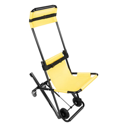 Opvouwbare Trapstoel – Personen Verplaatsen – Mobiliteitshulpmiddel – Senioren Stoel – Lichtgewicht Aluminium – Hoog Draagvermogen - QUORE