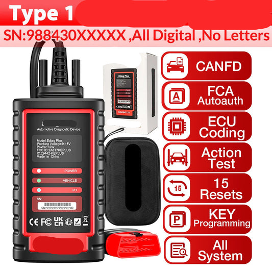 OBD2 Scanner - OBD - Uitleesapparatuur Auto - Diagnosecomputer - Storing Verwijderen - Auto Accessoires - Auto Uitlezen - 15 Reset Services - Systeem Scanner