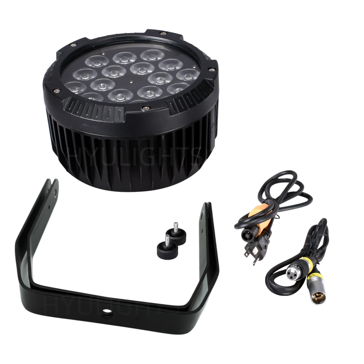 LED Parlicht – LED Podiumverlichting – DJ Licht – Disco Lamp – Stage Light – IP65 Waterdicht – 18x18W RGBWA UV 6-in-1 LEDs – Ventilatorloos Geluidloos - QUORE