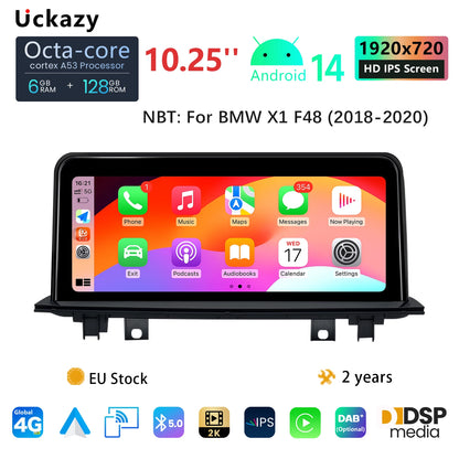 CarPlay Adapter – Android Auto Module – Multimedia Unit – Draadloze Dongle – Auto Interface – 10,25 Inch Touchscreen – 8-Core Processor – 64GB Opslag