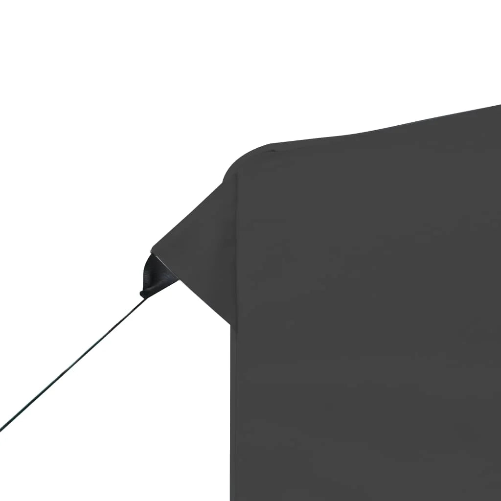 Tuinpaviljoen – Partytent – Draagbare Tent – Buitentent – Ontvouwbare Ontvangsttent – Schaduwtent – UV-Bescherming – Aluminium Frame – 3x3 Meter - Zwart