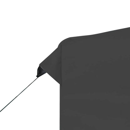 Tuinpaviljoen – Partytent – Draagbare Tent – Buitentent – Ontvouwbare Ontvangsttent – Schaduwtent – UV-Bescherming – Aluminium Frame – 3x3 Meter - Zwart