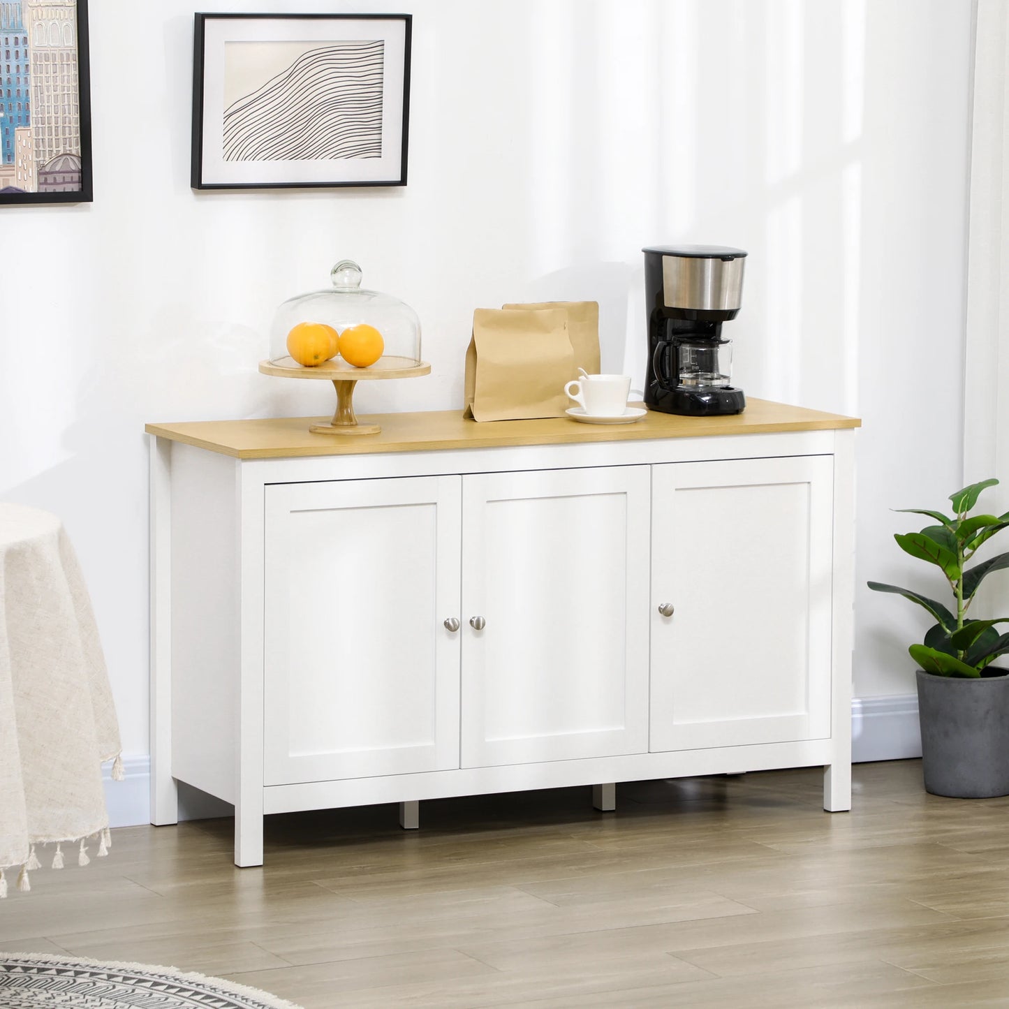 Dressoir – Kast – Opbergmeubel – Sideboard – Meubel – Verstelbare Legplanken – MDF Hout Melamine