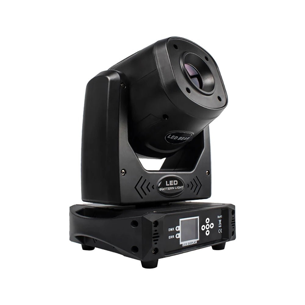 100W LED Spot – LED Schijnwerper – Podiumverlichting – DJ Licht – Disco Lamp – Bewegende Kop – 14 DMX-Kanalen – Kleurrijk Lichtwiel – EU Stekker - QUORE