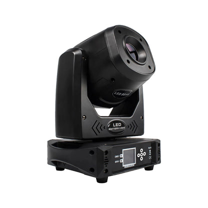 100W LED Spot – LED Schijnwerper – Podiumverlichting – DJ Licht – Disco Lamp – Bewegende Kop – 14 DMX-Kanalen – Kleurrijk Lichtwiel – EU Stekker - QUORE