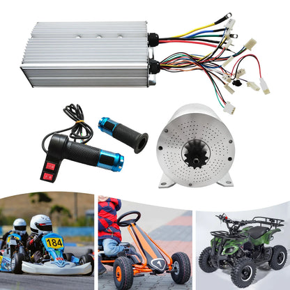Brushless Motor Kit – Elektrische Motor – E-bike Motor – Scooter Motor – 3000W Vermogen – Aluminium Behuizing