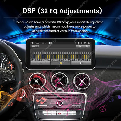 Android Autoradio – Multimedia Speler – GPS Navigatie – Touchscreen Radio – CarPlay Android Auto – 10,25 Inch Scherm – Snelle Android 14 Software – 6GB RAM & 128GB Opslag
