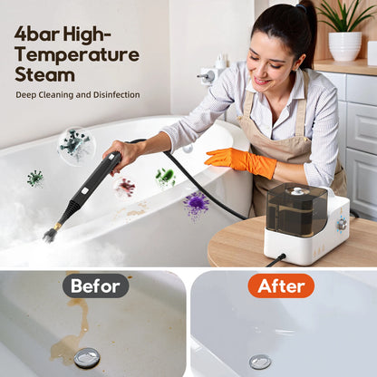 Handheld Stoomreiniger – Stoomreiniger – Dampfreiniger – Schoonmaakapparaat – Stoomapparaat – 105°C Stoom – 1,45 Liter Reservoir