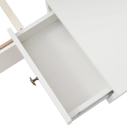 Tweepersoonsbed – Bed – Ledikant – Slaapbank – Bedframe – 180x200 cm – Massief Hout – Ingebouwde USB-C & LED Nachtkastjes - QUORE