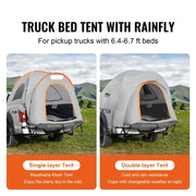 Pickup Truck Tent - Tent - Strandtent - Kampeertent - Waterdicht - PU2000mm Dubbele Laag - Geschikt voor 2-3 Personen - voor Kamperen Reizen Activiteiten