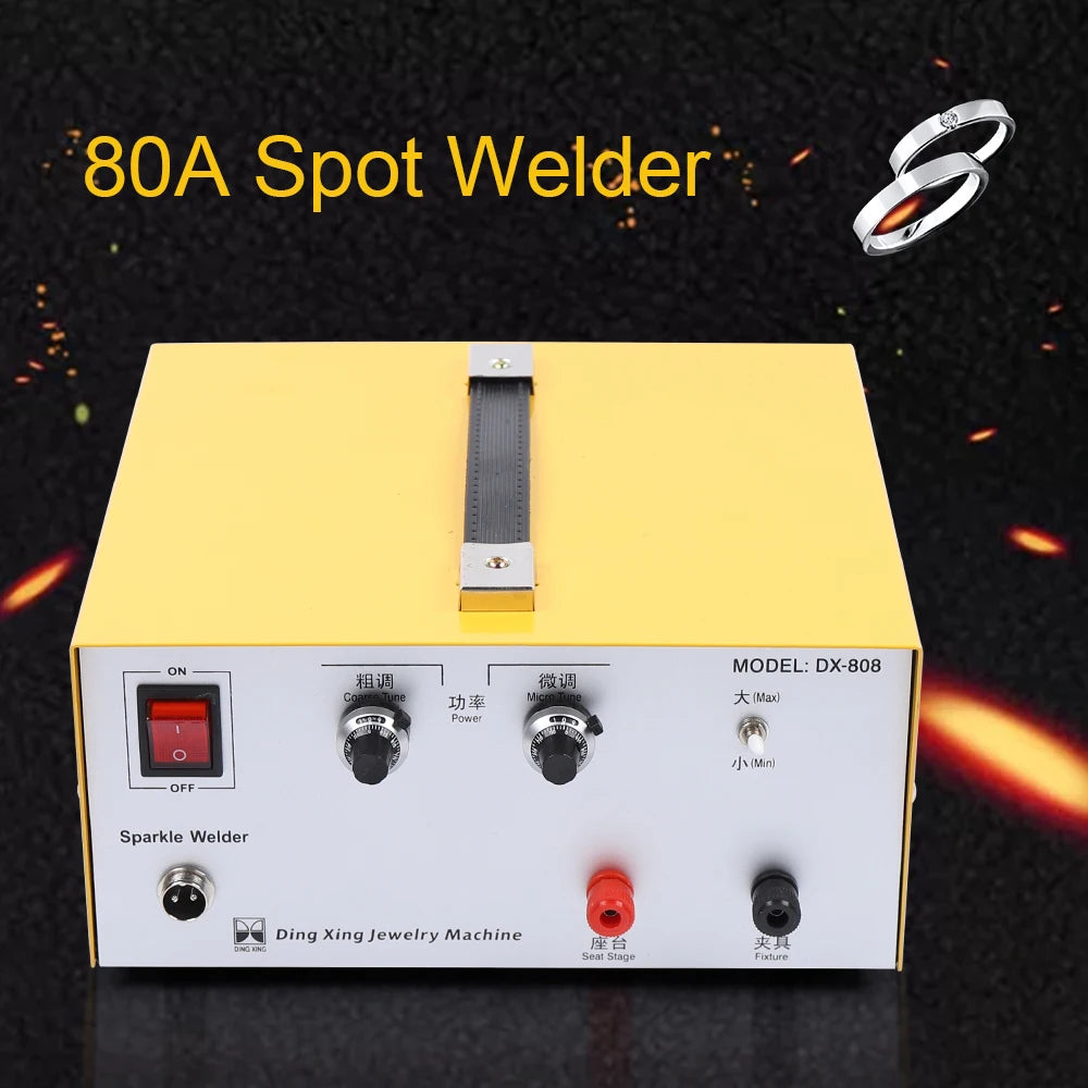 Spotwelder – Puls Welder – Lasapparaat – Sieraden Lassen – 80 Ampère Instelbaar – Compact En Draagbaar