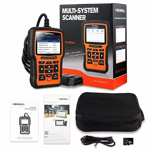 FOXWELL NT510 Elite For MB MERCEDES BENZ Bidirectional All System OBD2 Scanner Diagnostic Scan Tool Oil Reset EPB