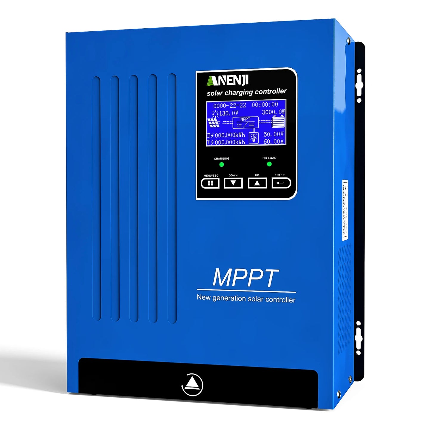 100A MPPT Zonnelader – Solar Charge Controller – Zonnepaneel Regelaar – Acculader – 48V 100A Variant – Maximale Paneelspanning 180V – 3-Fasen Laadproces - QUORE