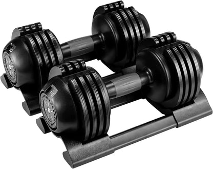 Verstelbare Dumbbells – Verstelbare Halters – Gewicht Dumbbells – Krachttraining Gewichten – Fitness Handgewichten – 1,5-10 kg Instelbaar – Duurzaam Staal & Antislip Handvat