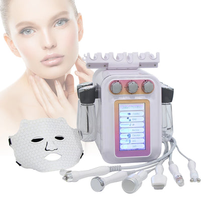 7-in-1 Hydro Dermabrasie Gezichtsbehandelingsmachine – Huidverzorgingsapparaat – Gezichtsreiniging – Poriënverfijner – Anti-Aging – Touchscreen Bedienig – Universeel 110-220V