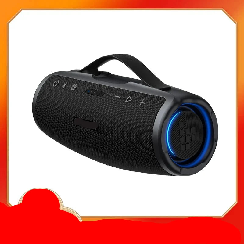 Bluetooth Speaker - Party Speaker - 50W - Draadloze - Draagbare - Waterdichte - Powerbank Functie - 20 Uur Speeltijd - Voor Camping & Feestjes - Zwart