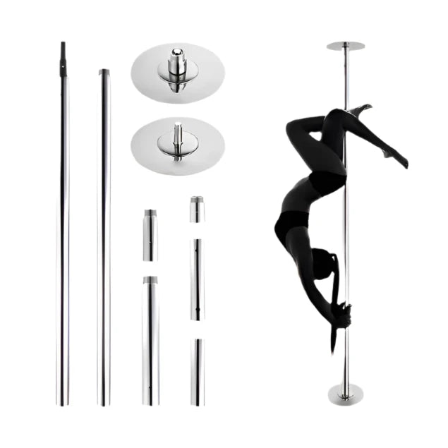Vevor - Dance Pole - Stripping Pole - Pole Dancing - Dance Bar - 45mm Heavy-Duty - Stainless Steel