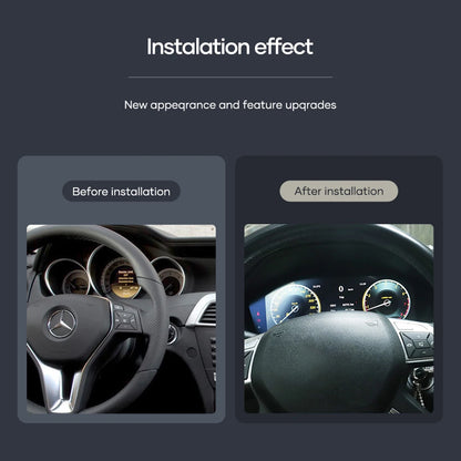 Digitaal Dashboard – LCD Display – Instrumentenpaneel – Cluster – Cockpit – 12,3 Inch IPS Scherm – HD Resolutie 1920x720 Pixels