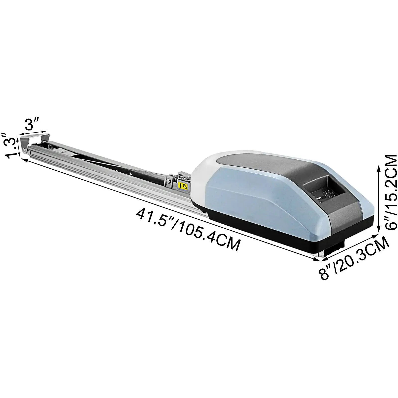 Garagedeuropener – Automatische Garagedeuropener – Stille Motor – Veiligheidssysteem – 24V DC Voeding – 1000N Trekkracht - QUORE