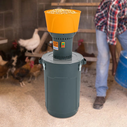 Elektrische Graanmaler – Graanmolen – Korenmolen – Specerijenmolen – Koffiemolen – 1300W Motor – 13,7 Liter Trechter - 1300W - 60L