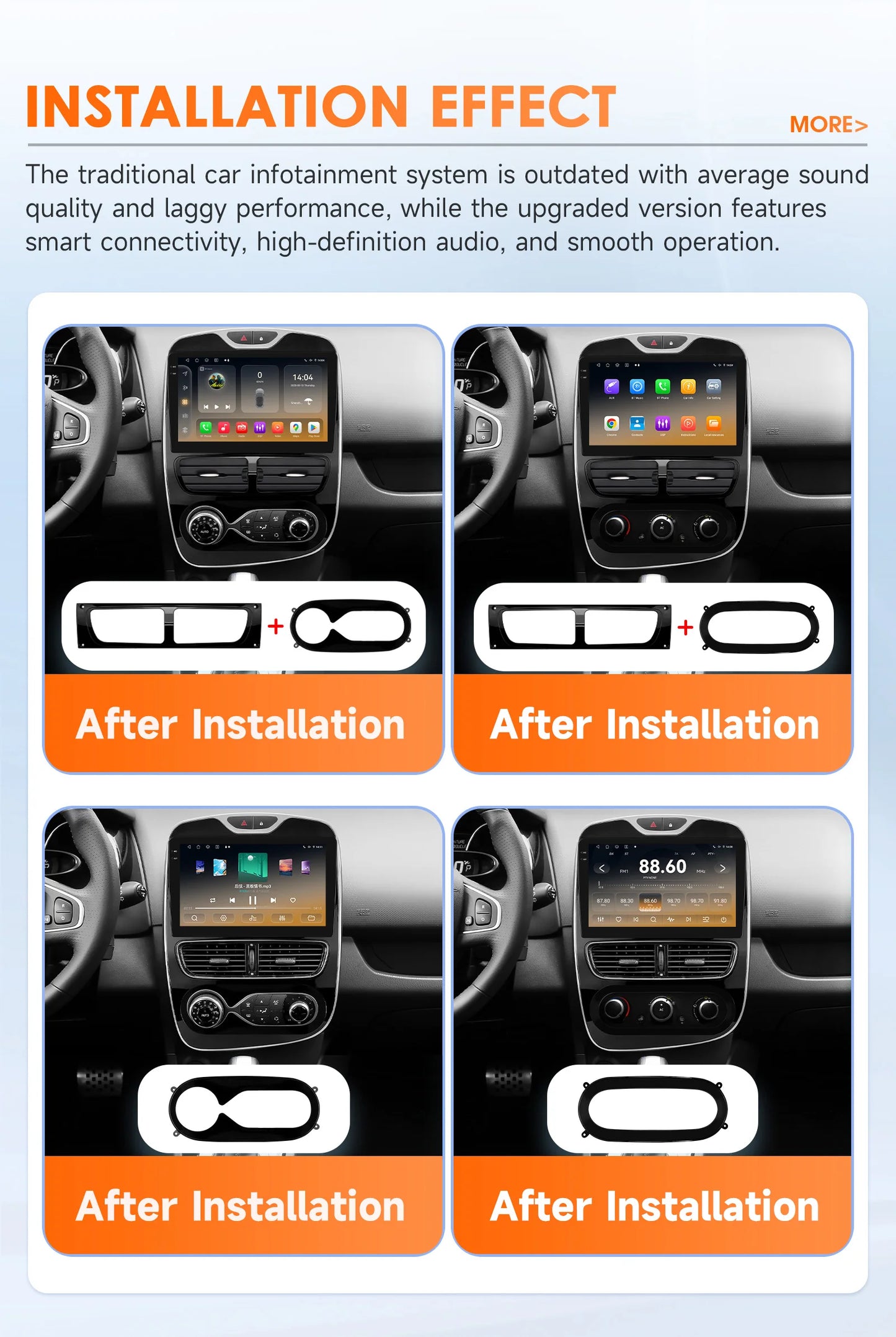 2Din Android Autoradio – Multimedia Speler – GPS Navigatie – Touchscreen Radio – Auto Stereo – 9 Inch Scherm – 8-Core Processor – Bluetooth 5.4 & Wifi Dual-Band
