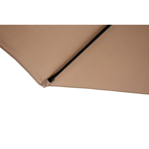Parasol - Zweefparasol – Zonnescherm – Zonwering – Buitenluifel – Terrasbescherming – Balkon Schaduw – Handmatig Slingermechanisme – Waterbestendig Polyester - Khaki