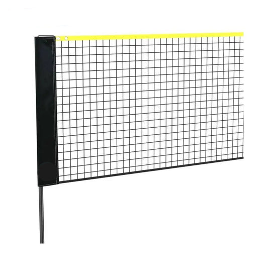 Badmintonnet - Badmintonnet outdoor - Tennisnet - Badminton - 20 voet breed - Verstelbaar - Set - Palenstandaard