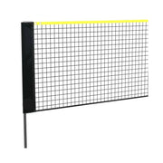Badmintonnet - Badmintonnet outdoor - Tennisnet - Badminton - 20 voet breed - Verstelbaar - Set - Palenstandaard