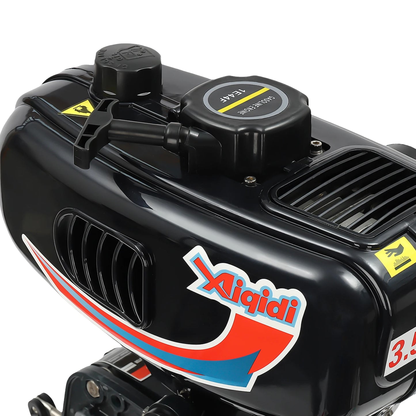 Buitenboordmotor – Compacte Motor – Watergekoelde Motor – Kleine Bootmotor – Vismotor – 52cc Motor – Aluminium Behuizing