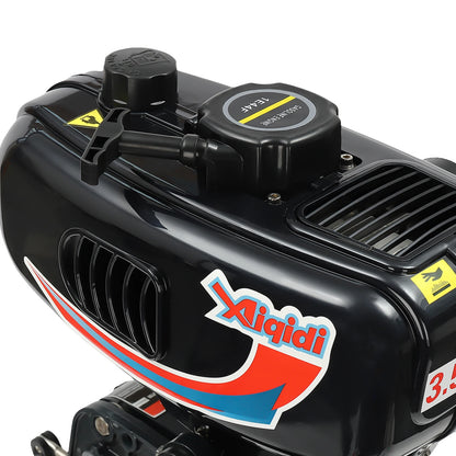 Buitenboordmotor – Compacte Motor – Watergekoelde Motor – Kleine Bootmotor – Vismotor – 52cc Motor – Aluminium Behuizing