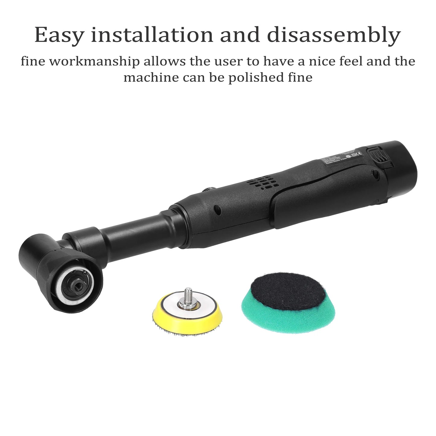 Polijstmachine - Poetsmachine - Polijstschijven - Polijstmachine Auto - Elektrische - Draagbare - Oplaadbare Auto Polijst - en Waxmachine met Accessoires