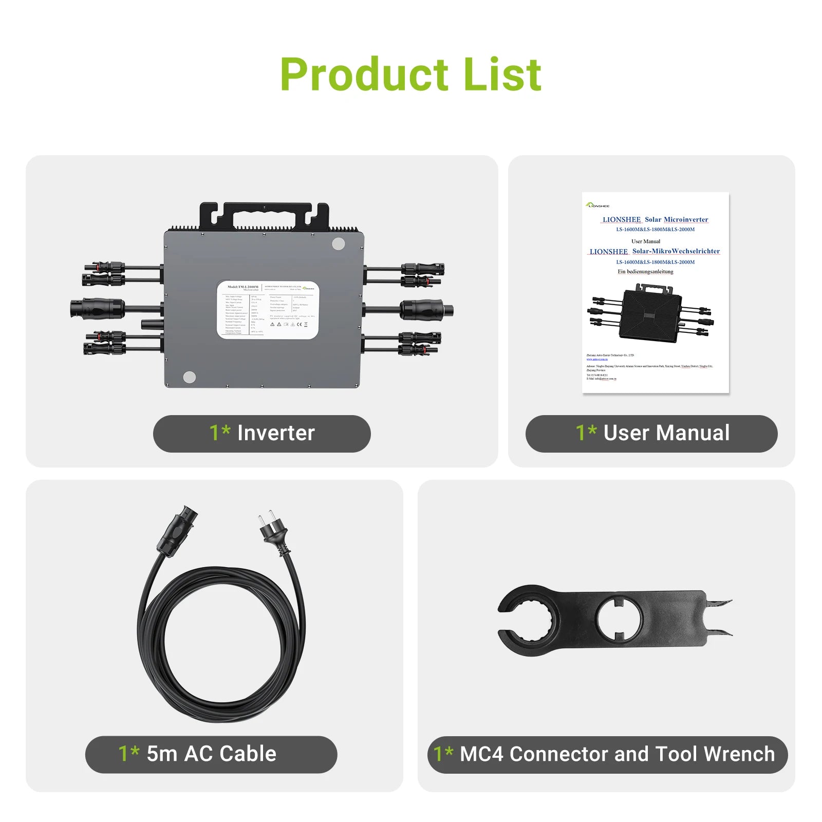 Zonne-omvormer – Hybride Omvormer – Solar Inverter – MPPT Laadregelaar – Off-Grid Omvormer – 10.2KW Vermogen – Zuivere Sinusgolfuitgang – Wifi Monitoring - QUORE