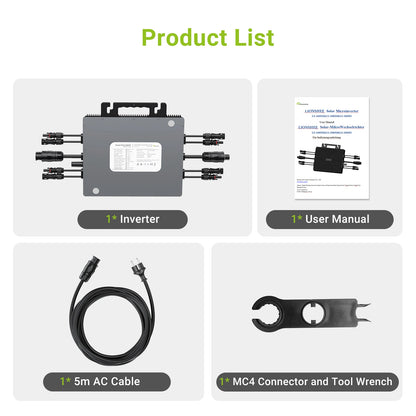 Zonne-omvormer – Hybride Omvormer – Solar Inverter – MPPT Laadregelaar – Off-Grid Omvormer – 10.2KW Vermogen – Zuivere Sinusgolfuitgang – Wifi Monitoring - QUORE