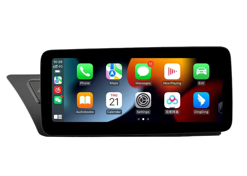 Multimedia-Eenheid Audi B8 – Touchscreen Navigatie Unit – Auto Radio – Infotainmentsysteem – Dashboard Scherm – 10,25 Inch Display – Draadloze Apple CarPlay & Android Auto