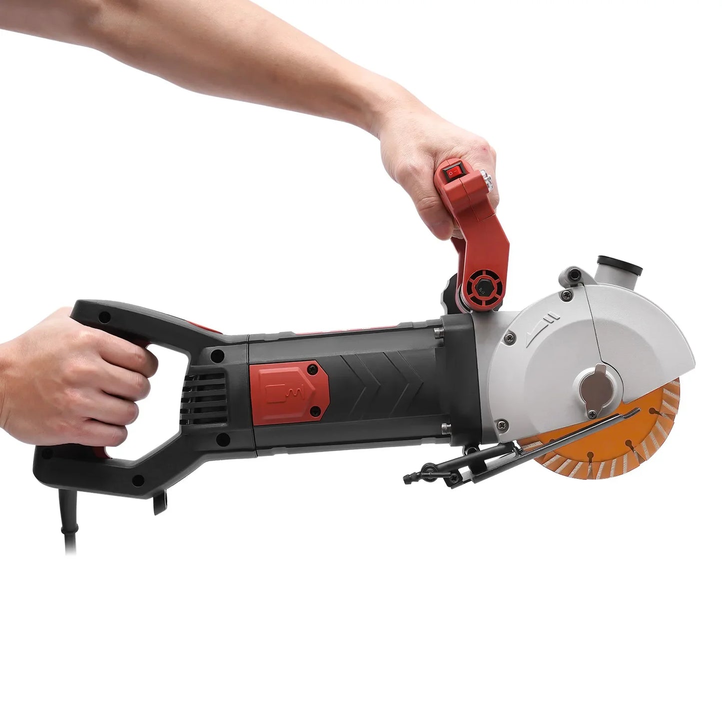 Sleuvenmolen – Muurfrees – Betonfrees – Vloersnijder – Elektrisch Aangedreven – 4800W Motor – Verstelbare Diepte